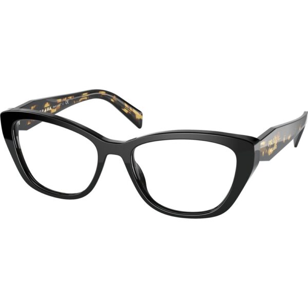 Occhiali vista  Prada Pr 19wv  cod. colore 1ab1o1 Donna Cat eye Nero