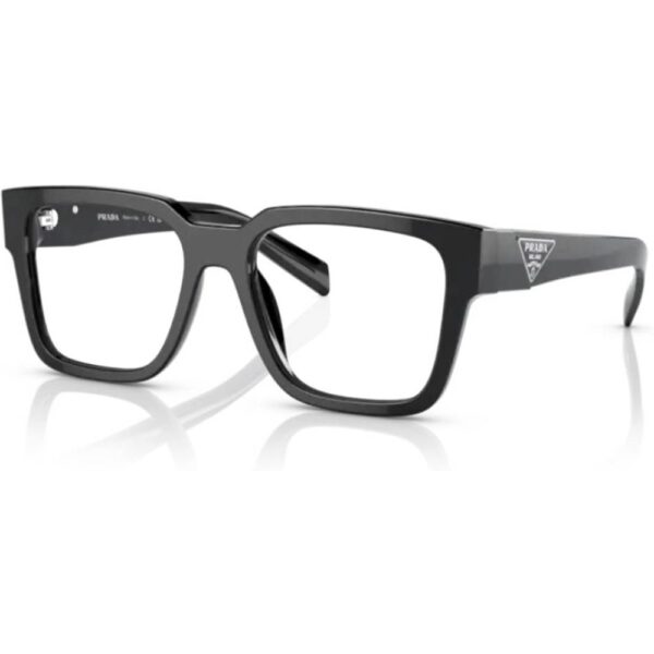 Occhiali vista  Prada Pr 08zv  cod. colore 1ab1o1 Uomo Squadrata Nero