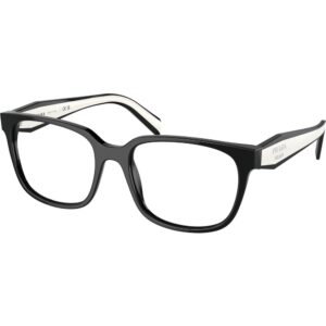 Occhiali vista  Prada Pr 17zv  cod. colore 1ab1o1 Donna Squadrata Nero