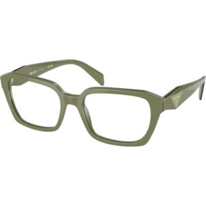 Occhiali vista  Prada Pr 14zv  cod. colore 13j1o1 Donna Geometrica Verde