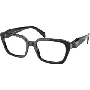 Occhiali vista  Prada Pr 14zv  cod. colore 1ab1o1 Donna Geometrica Nero