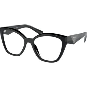 Occhiali vista  Prada Pr 20zv  cod. colore 16k1o1 Donna Geometrica Nero