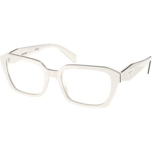 Occhiali vista  Prada Pr 14zv  cod. colore 12j1o1 Donna Geometrica Bianco