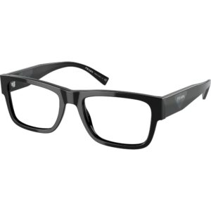 Occhiali vista  Prada Pr 15yv  cod. colore 1ab1o1 Uomo Squadrata Nero