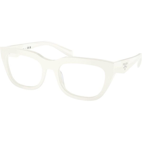 Occhiali vista  Prada Pr a06v  cod. colore 17k1o1 Donna Geometrica Bianco