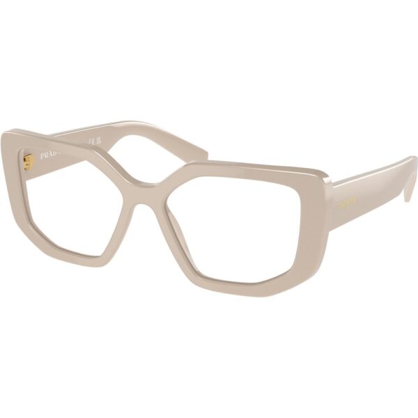 Occhiali vista  Prada Pr a04v  cod. colore 11o1o1 Donna Geometrica Bianco