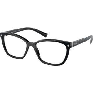 Occhiali vista  Prada Pr 15zv  cod. colore 1ab1o1 Donna Squadrata Nero