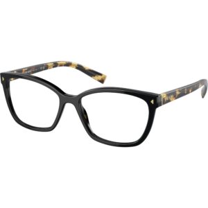 Occhiali vista  Prada Pr 15zv  cod. colore 3891o1 Donna Squadrata Nero