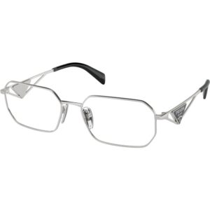 Occhiali vista  Prada Pr a53v  cod. colore 1bc1o1 Donna Geometrica Argento