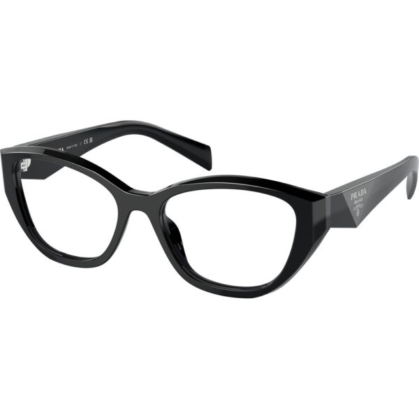 Occhiali vista  Prada Pr 21zv  cod. colore 16k1o1 Donna Geometrica Nero