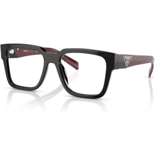 Occhiali vista  Prada Pr 08zv  cod. colore 11f1o1 Uomo Squadrata Nero