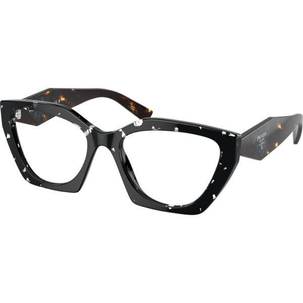 Occhiali vista  Prada Pr 09yv  cod. colore 15s1o1 Donna Geometrica Nero