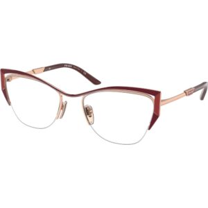 Occhiali vista  Prada Pr 63yv  cod. colore 13a1o1 Donna Farfalla Rosso