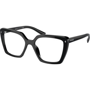 Occhiali vista  Prada Pr 16zv  cod. colore 1ab1o1 Donna Squadrata Nero