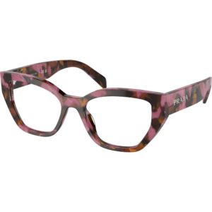 Occhiali vista  Prada Pr a16v  cod. colore 18n1o1 Donna Geometrica Marrone