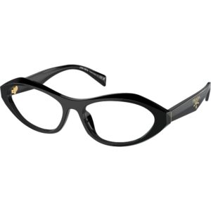 Occhiali vista  Prada Pr a21v  cod. colore 16k1o1 Donna Geometrica Nero