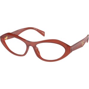 Occhiali vista  Prada Pr a21v  cod. colore 13v1o1 Donna Geometrica Rosso