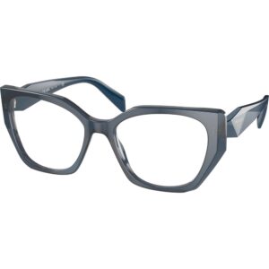 Occhiali vista  Prada Pr 18wv  cod. colore 08q1o1 Donna Geometrica Blu