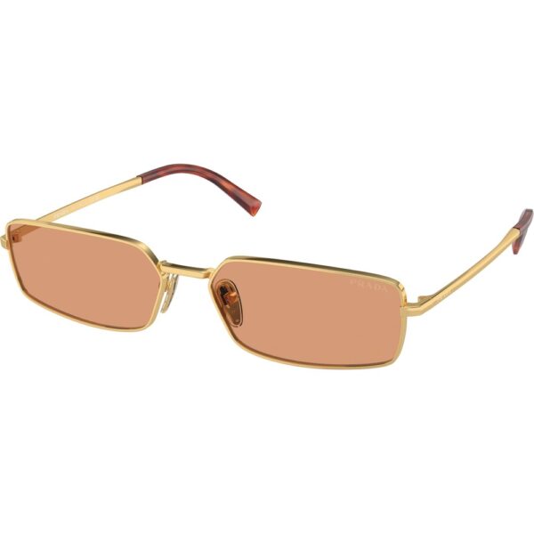 Occhiali da sole  Prada Pr a60s  cod. colore 5ak07v Donna Squadrata Oro