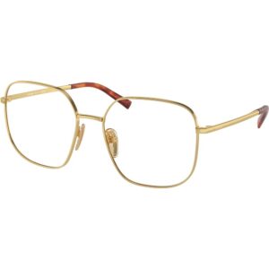 Occhiali vista  Prada Pr a59v  cod. colore 5ak1o1 Donna Squadrata Oro