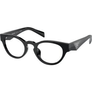 Occhiali vista  Prada Pr a11vd  cod. colore 16k1o1 Donna Rotonda Nero