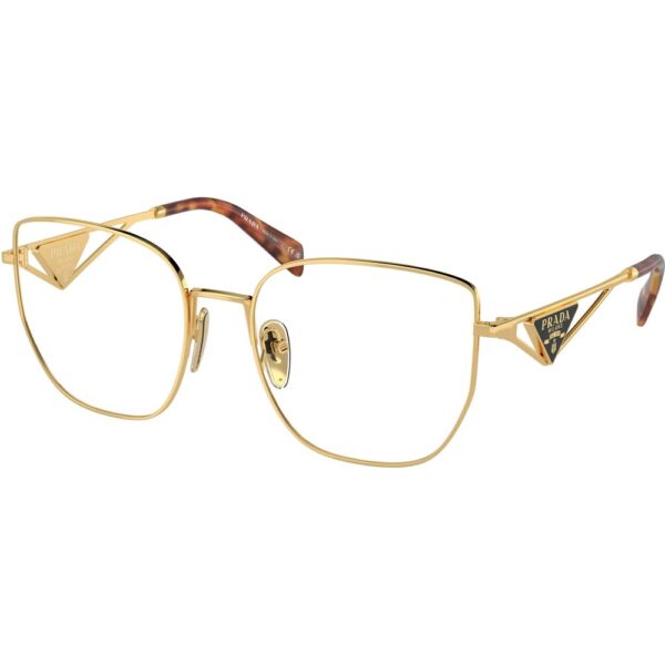 Occhiali vista  Prada Pr a54vd  cod. colore 5ak1o1 Donna Farfalla Oro