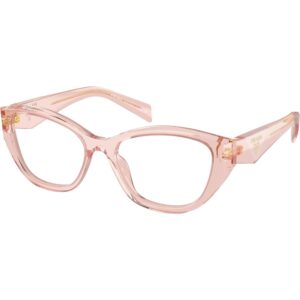 Occhiali vista  Prada Pr 21zv  cod. colore 19q1o1 Donna Geometrica Rosa