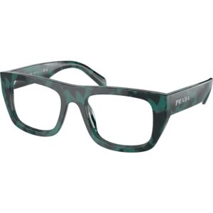 Occhiali vista  Prada Pr a17v  cod. colore 17u1o1 Donna Squadrata Verde