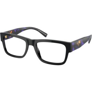 Occhiali vista  Prada Pr 15yv  cod. colore 19s1o1 Uomo Squadrata Nero