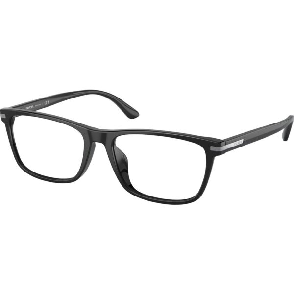 Occhiali vista  Prada Pr 01zvd  cod. colore 1ab1o1 Uomo Squadrata Nero