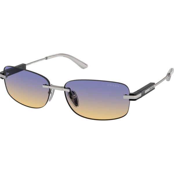 Occhiali da sole  Prada Pr 68zs  cod. colore 1bc06z Uomo Geometrica Argento