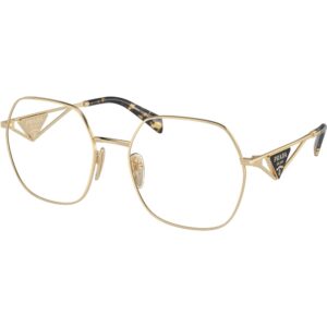 Occhiali vista  Prada Pr 59zv  cod. colore zvn1o1 Donna Geometrica Oro