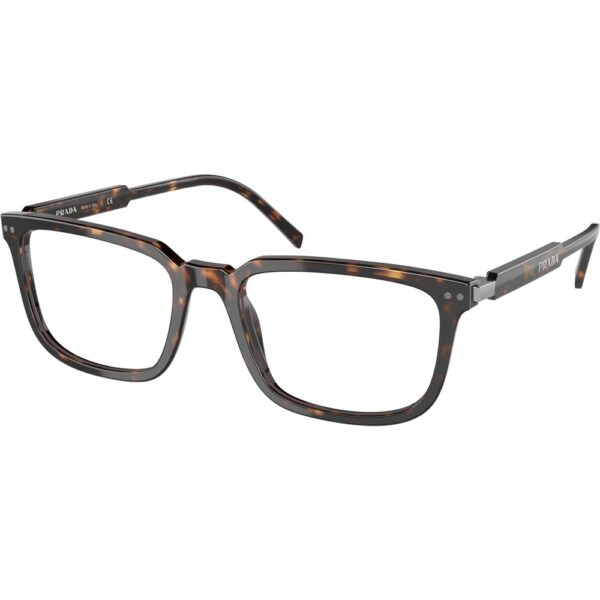 Occhiali vista  Prada Pr 13yv cod. colore 2au1o1 Uomo Squadrata Havana