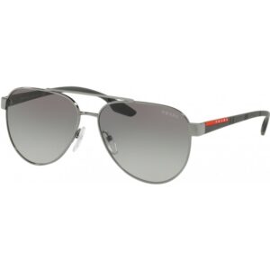 Occhiali da sole  Prada linea rossa Ps 54ts lifestyle cod. colore 5av3m1 Uomo Pilot Grigio