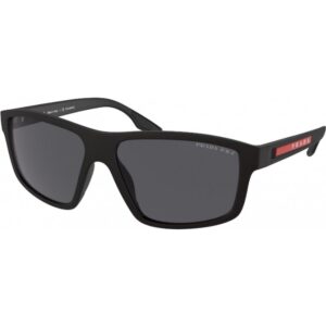 Occhiali da sole  Prada linea rossa Ps 02xs cod. colore dg002g Uomo Squadrata Nero