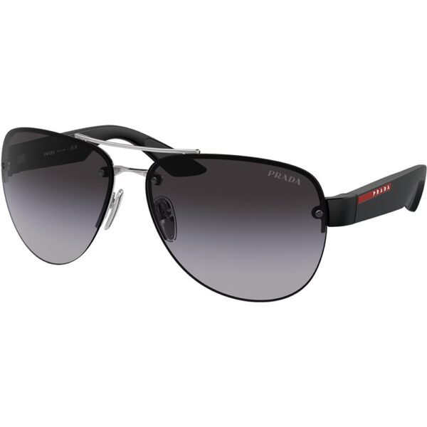 Occhiali da sole  Prada linea rossa Ps 55ys  cod. colore 1bc09u Uomo Pilot Argento