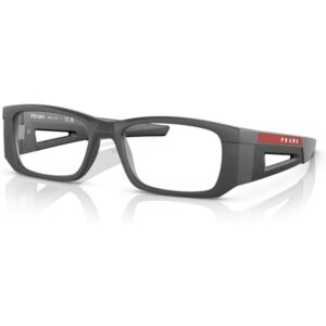 Occhiali vista  Prada linea rossa Ps 03pv cod. colore 11c1o1 Uomo Squadrata Grigio