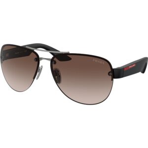 Occhiali da sole  Prada linea rossa Ps 55ys  cod. colore 5av02p Uomo Pilot Grigio