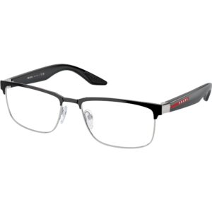 Occhiali vista  Prada linea rossa Ps 51pv  cod. colore 1ab1o1 Uomo Squadrata Nero