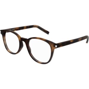 Occhiali vista  Saint laurent Sl 523 cod. colore 005 Unisex Rotonda Havana