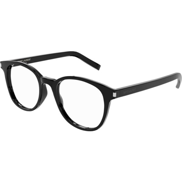 Occhiali vista  Saint laurent Sl 523 cod. colore 001 Unisex Rotonda Nero