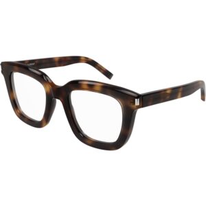 Occhiali vista  Saint laurent Sl 465 opt cod. colore 002 Unisex Squadrata Havana