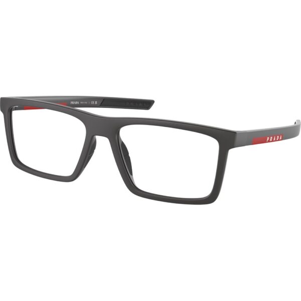 Occhiali vista  Prada linea rossa Ps 02qv  cod. colore 18k1o1 Uomo Squadrata Grigio