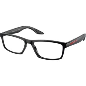 Occhiali vista  Prada linea rossa Ps 04pv  cod. colore 1ab1o1 Uomo Squadrata Nero