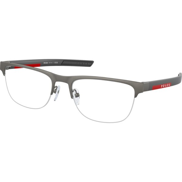 Occhiali vista  Prada linea rossa Ps 51qv  cod. colore 19k1o1 Uomo Geometrica Grigio