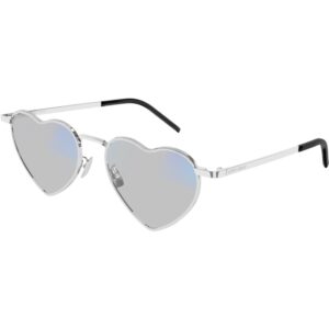 Occhiali da sole  Saint laurent Sl 301 loulou cod. colore 013 Unisex Geometrica Argento