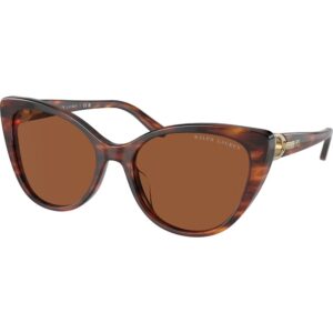 Occhiali da sole  Ralph lauren Rl8215bu cod. colore 500773 Donna Cat eye Havana