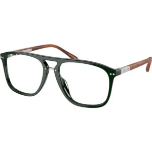 Occhiali vista  Ralph lauren Rl6241u  cod. colore 6140 Uomo Squadrata Verde