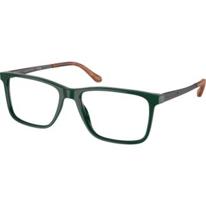 Occhiali vista  Ralph lauren Rl6133  cod. colore 6140 Uomo Squadrata Verde