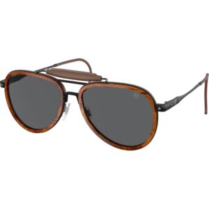 Occhiali da sole  Ralph lauren Rl7080q the roadster cod. colore 9304b1 Uomo Pilot Marrone